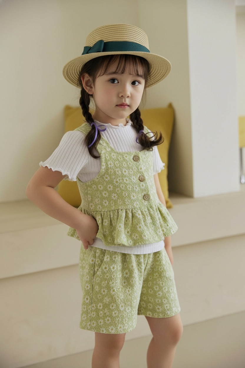 花花 Vest / Pants