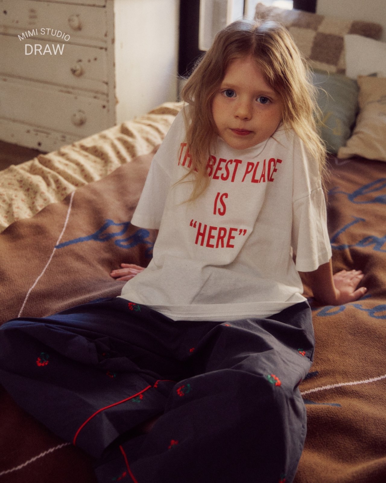 Bymimi | Print Tee (white L105-115/XL115-125)