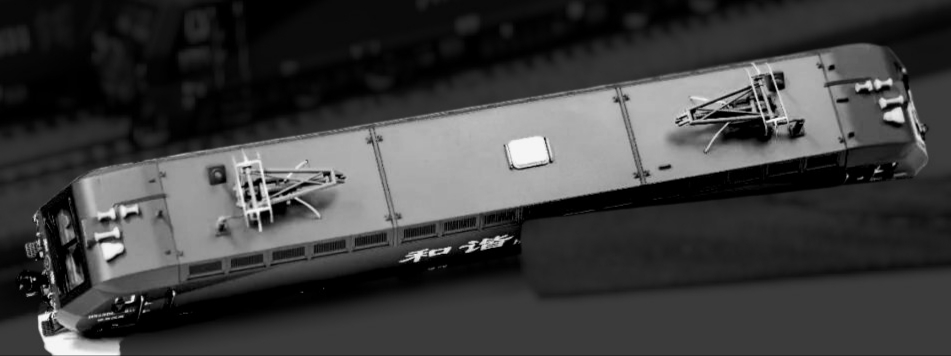 中國和諧電3D紅皮鐵骨型電力機車 N比例長鳴出品