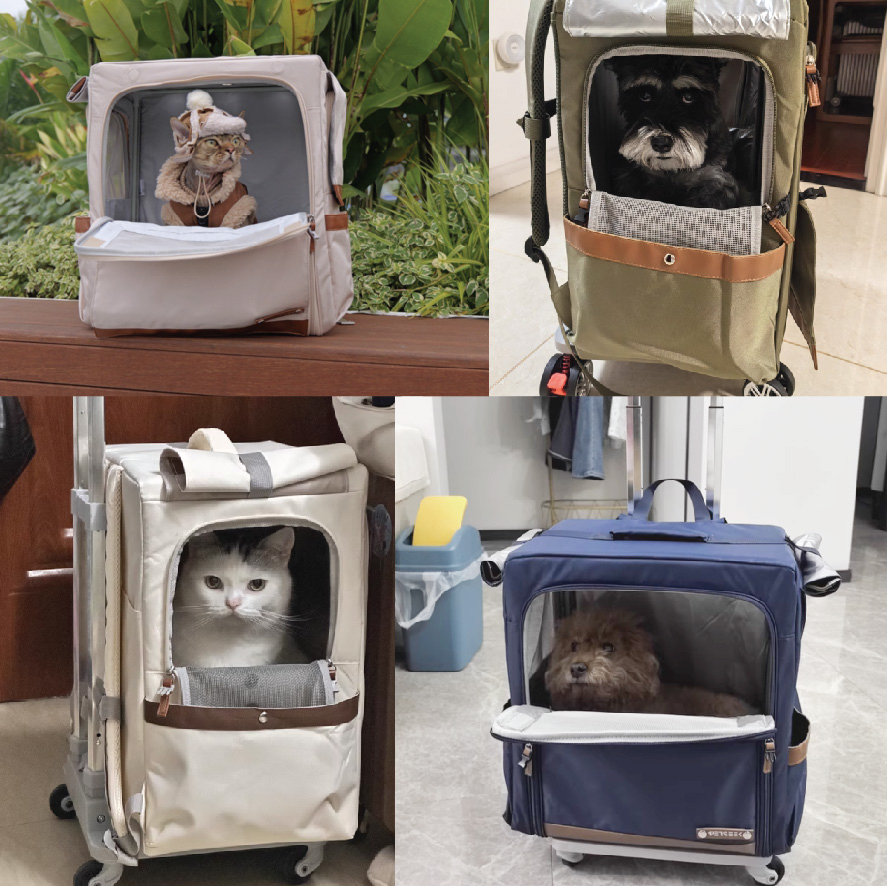 外出透氣便攜大容量拉車