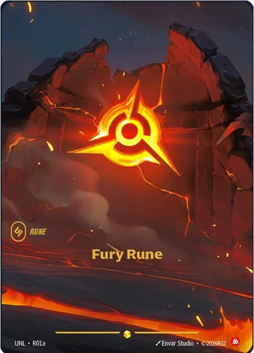 Unleashed - Showcase - Fury Rune (Set 3)