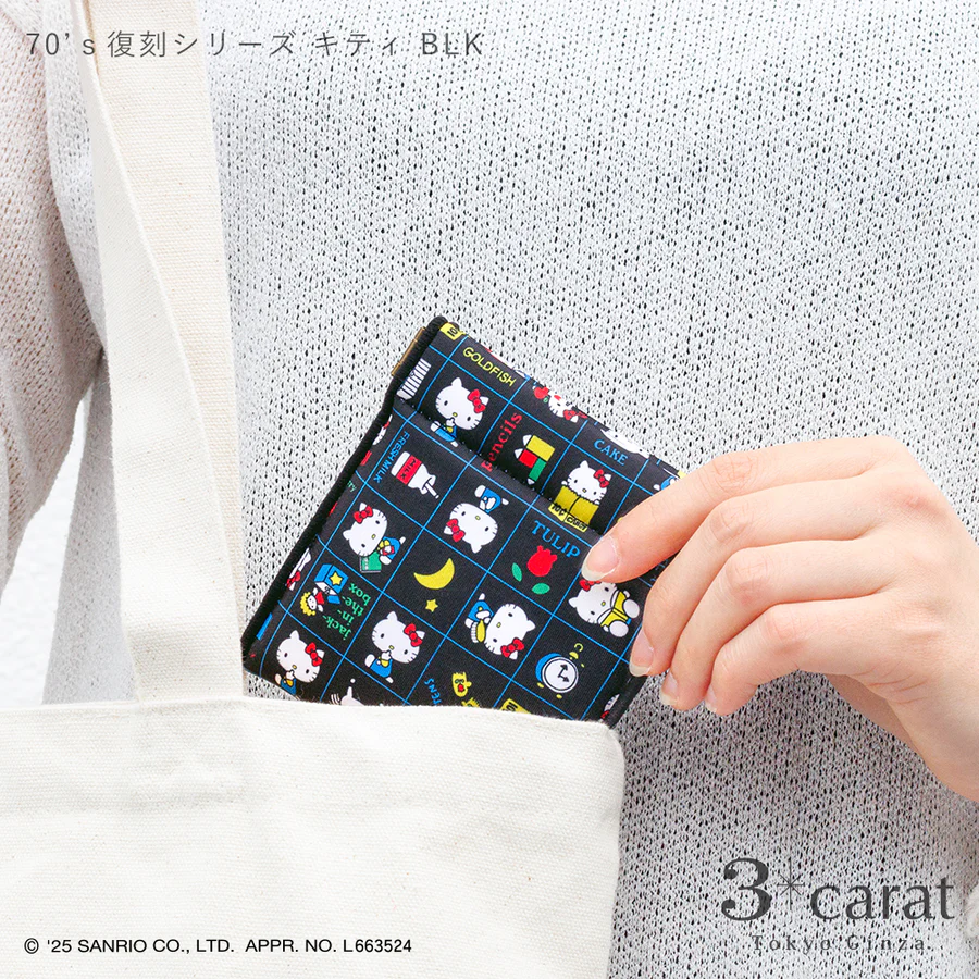 🆕【⭐訂購⭐】🇯🇵日本直送 #Sanrio 復古 彈簧式開口 小物收納袋［6款選］🌀 [ELAD-0206][260201]