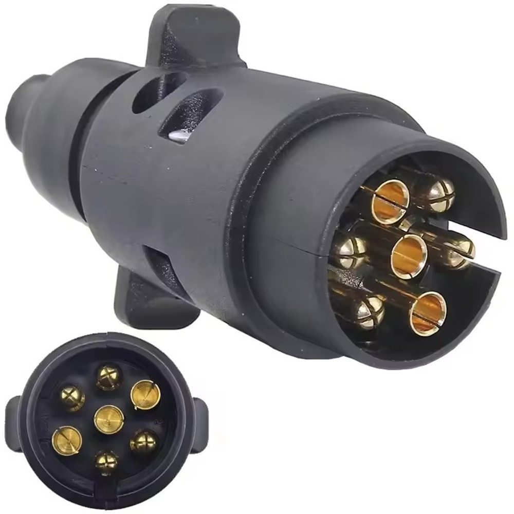 歐式7芯塑料插頭插座  UB0285