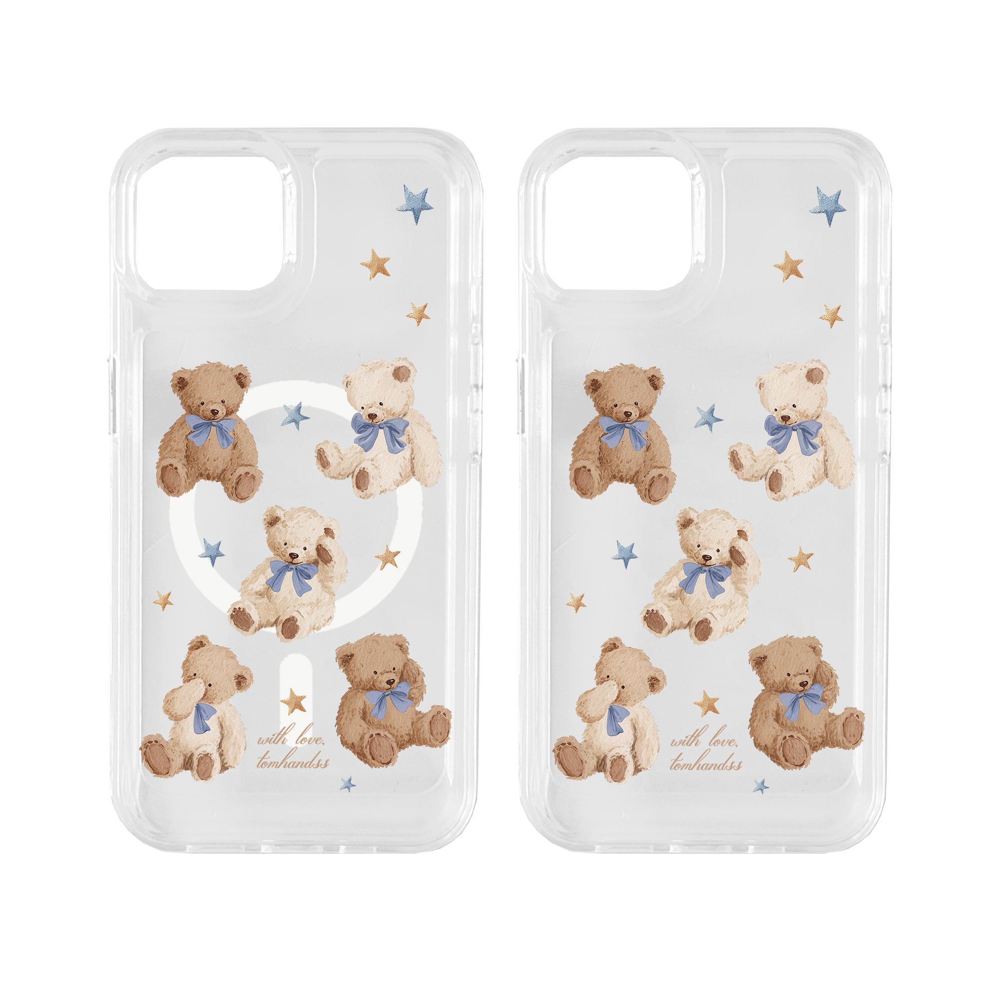 【2026ver. The Childhood Teddy】透明MagSafe iPhone Case