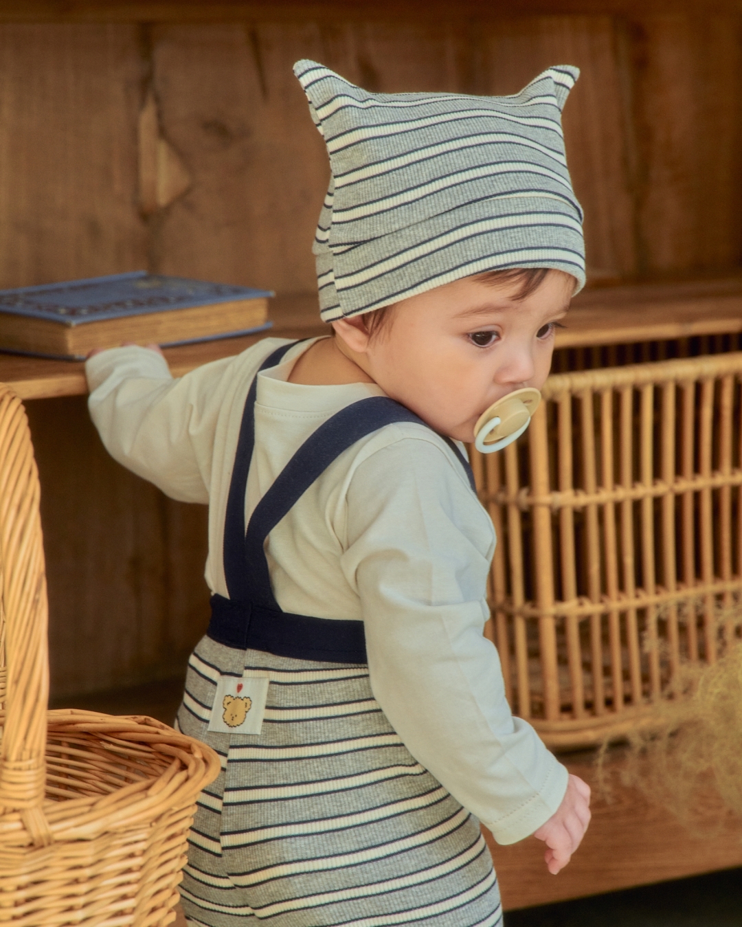 🇰🇷Oottbebe suspender leggings