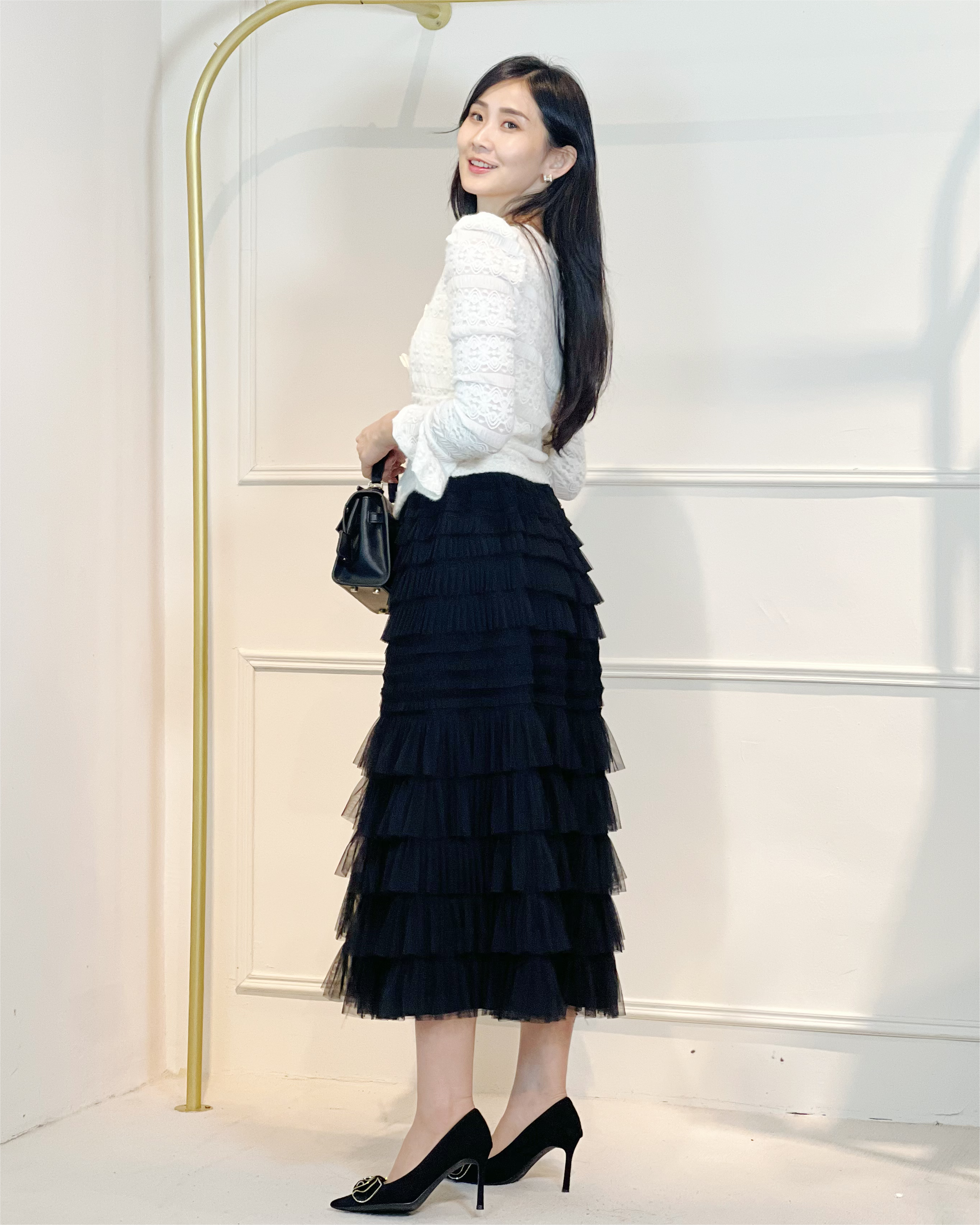 5077 Isabella Layered Tulle Skirt