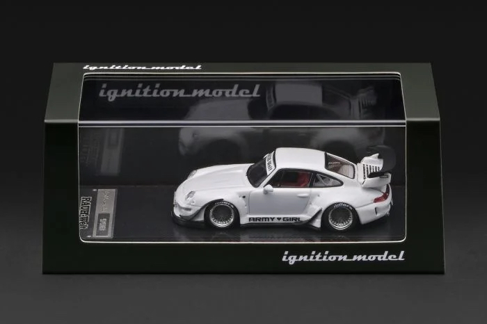 (預訂 Pre Order) Ignition model (IG4216) 1:64 - RWB 993 White Metallic