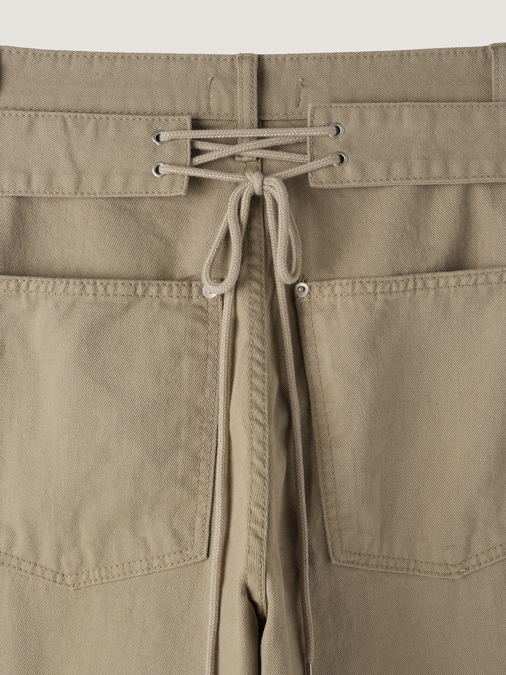 Back Lace-up Balloon Pants