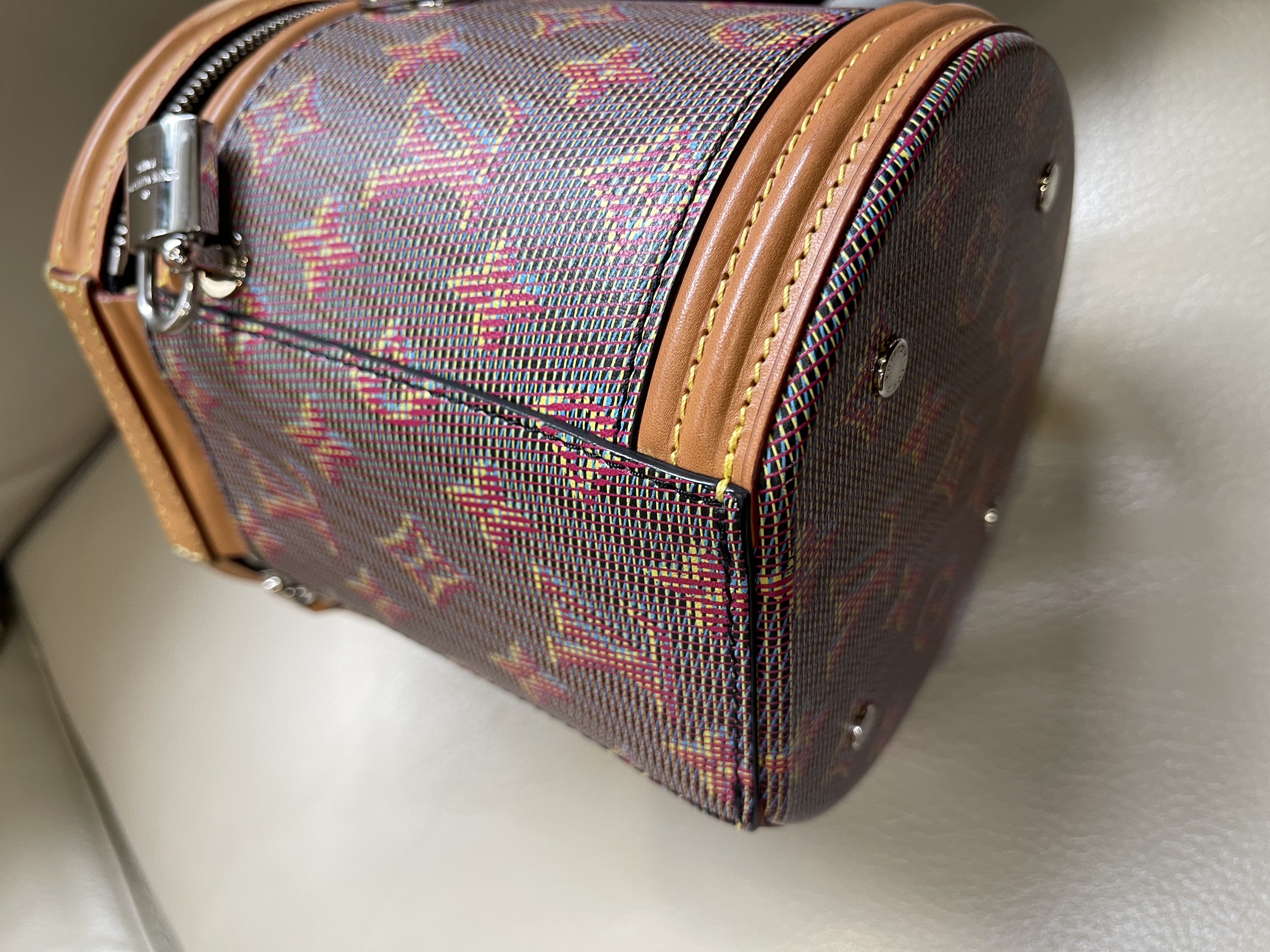 Pre-owned Louis Vuitton Pop Cannes Monogram canvas vanity bag