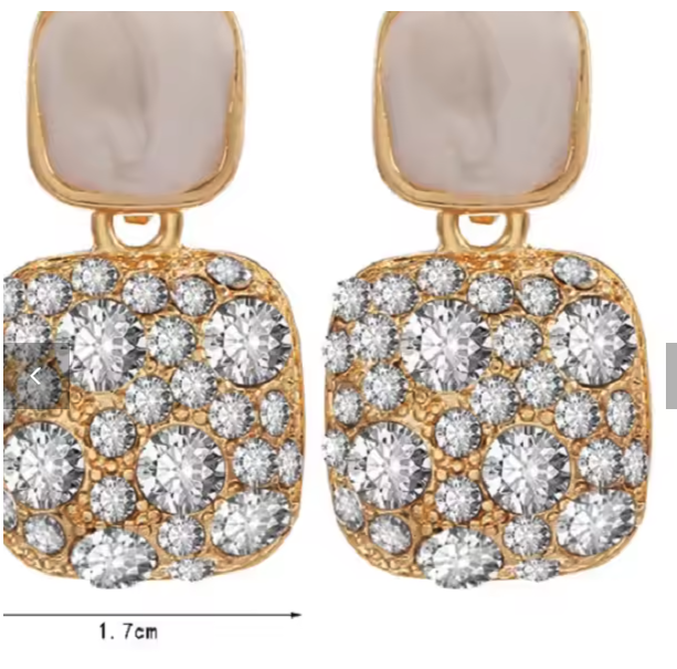 Crystal Drop Earrings