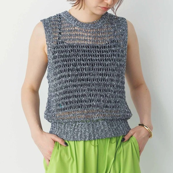 鏤空針織背心【JT035】