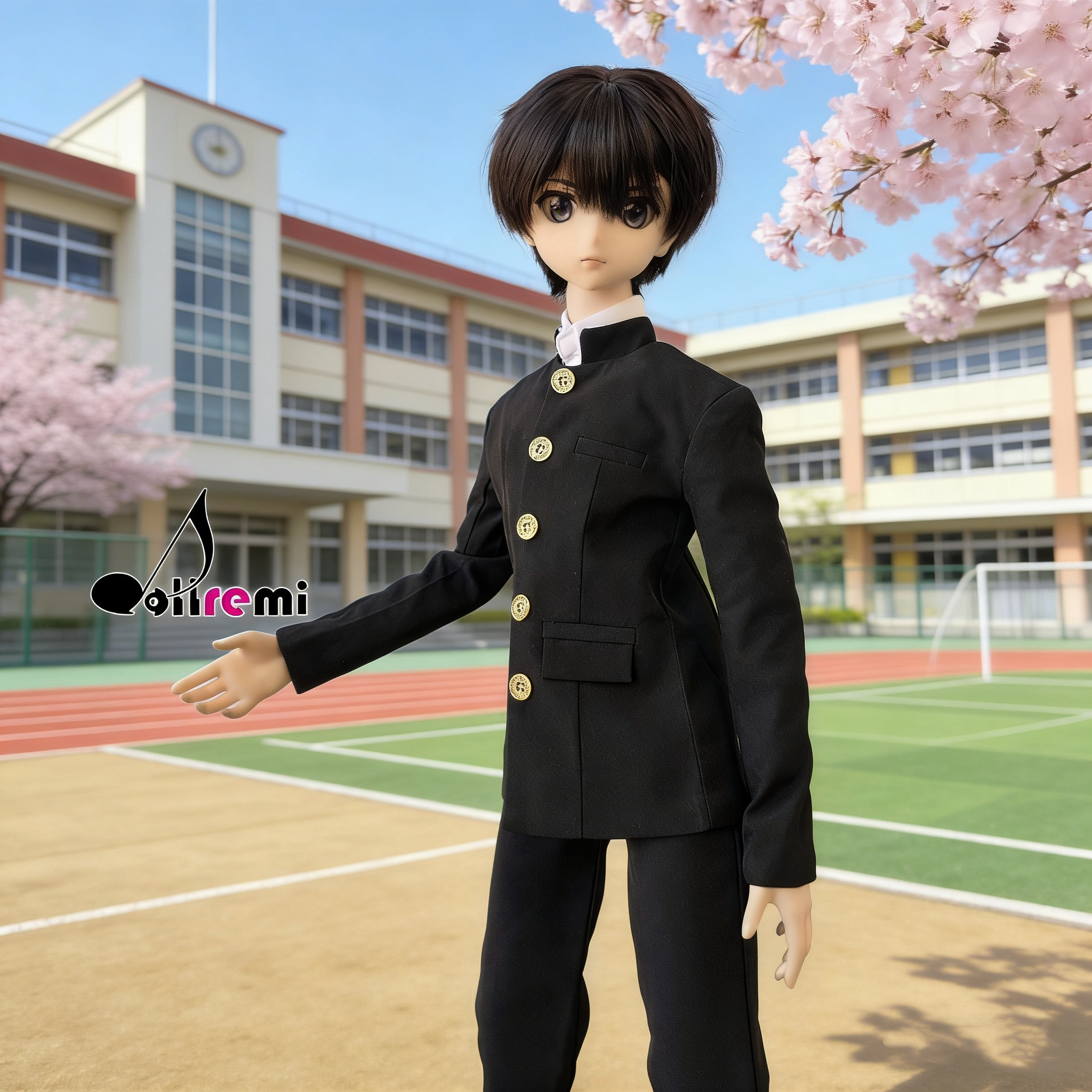 【dollremi】(DD0910) 學校制服 School uniform 學蘭 Gakuran