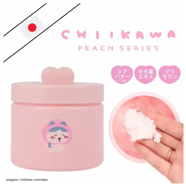 SHOBIDO 身體磨砂膏 Chiikawa 吉伊卡哇 300g (小八貓 Hachiware) 平行進口