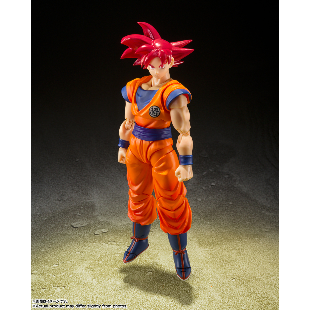 SHF Dragon Ball Super God Son Goku Instilled with Light of Righteous Hearts