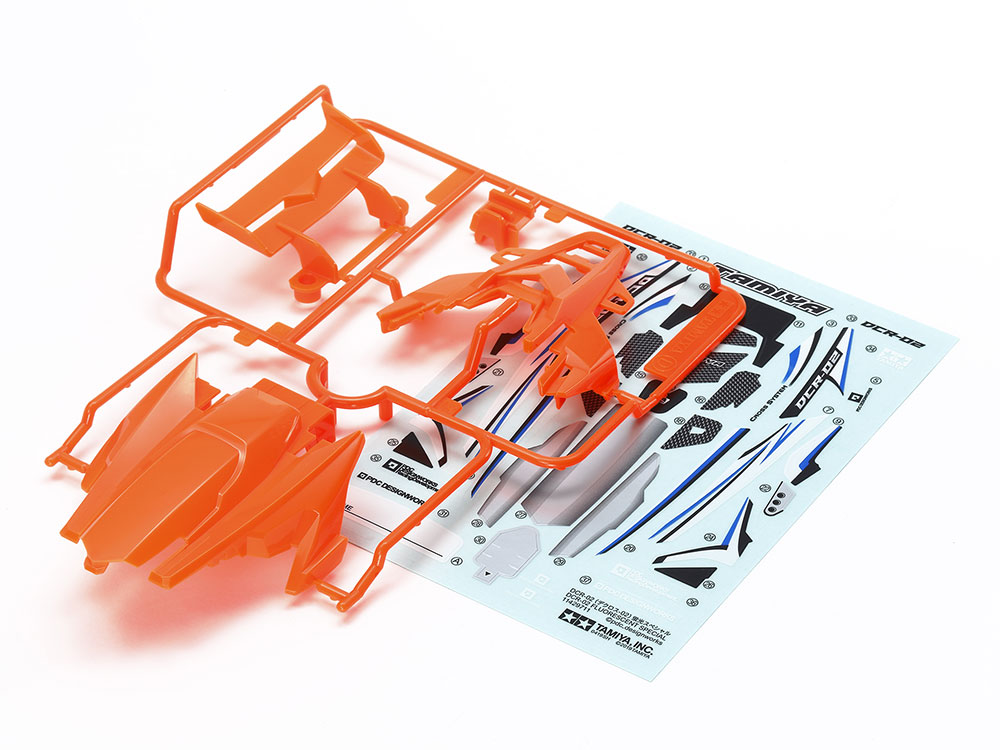 DCR-02 BODY PARTS SET (FLUORESCENT ORANGE)