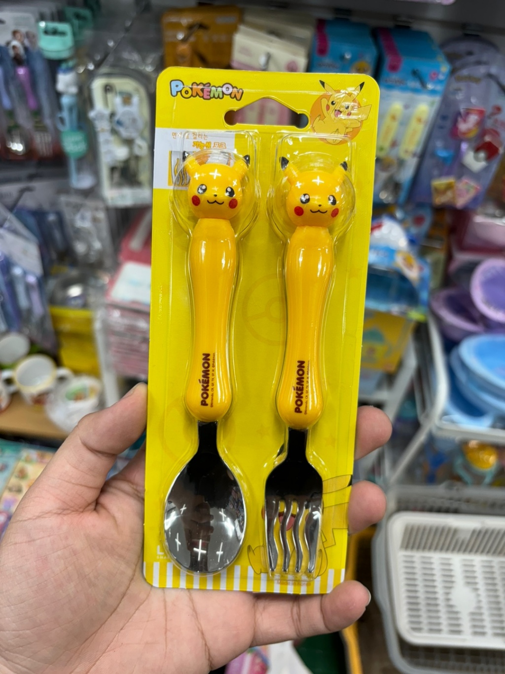  【預訂】韓國直送 Pokémon 匙叉套裝