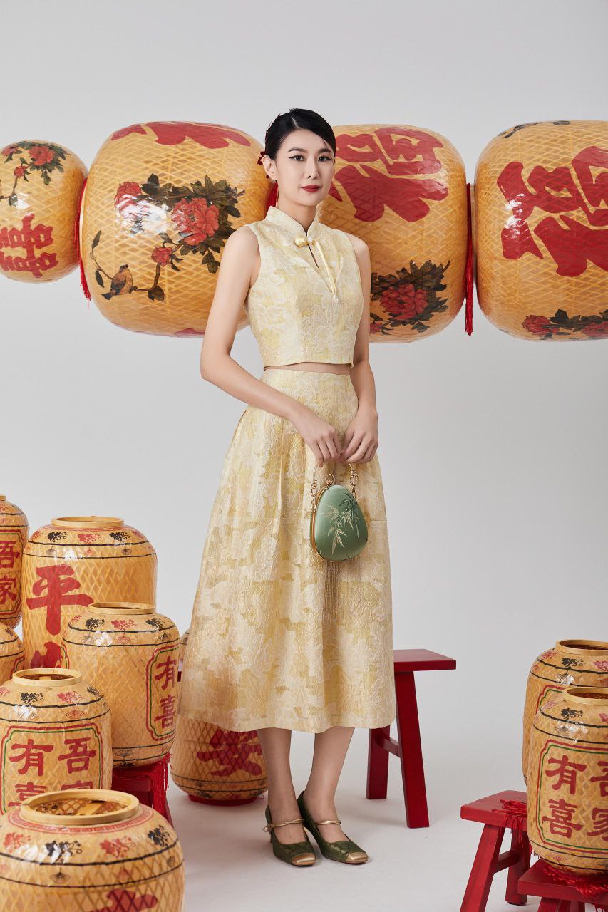 无袖旗袍上衣 2620