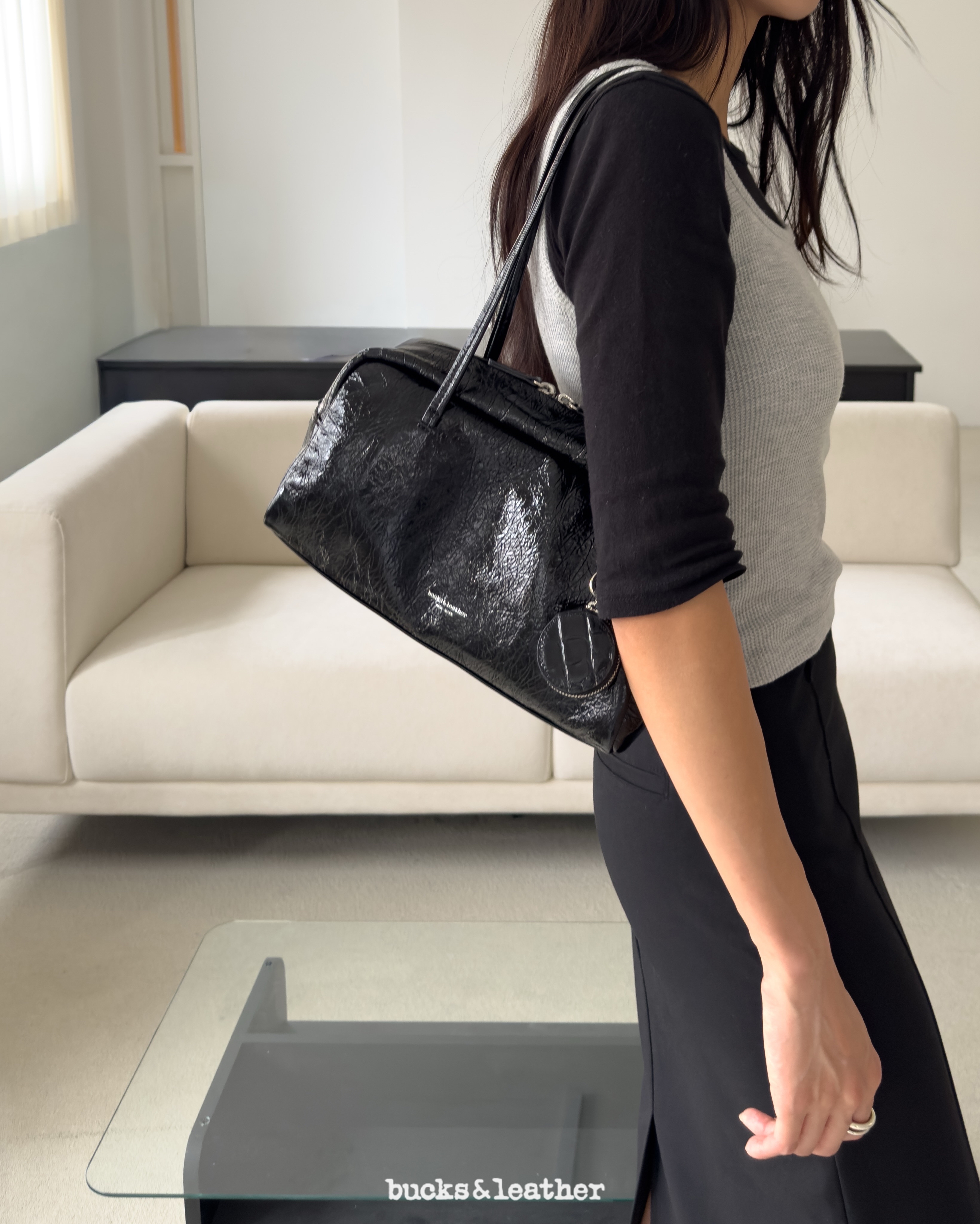 【26FW新皮質加入】 預訂_French Toast Bag by Bucks & leather