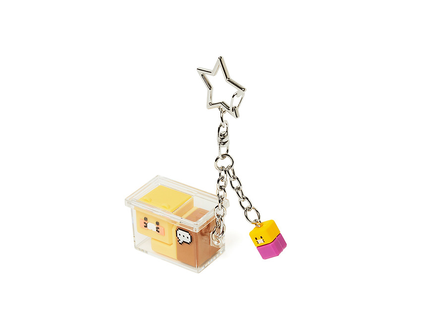 方塊春植 鎖匙扣