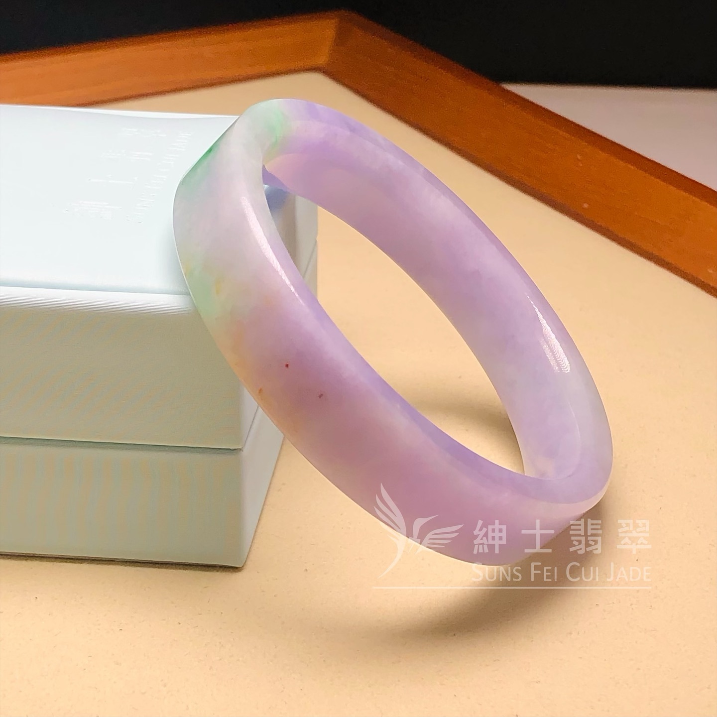 木那濃紫春彩方鐲55mm