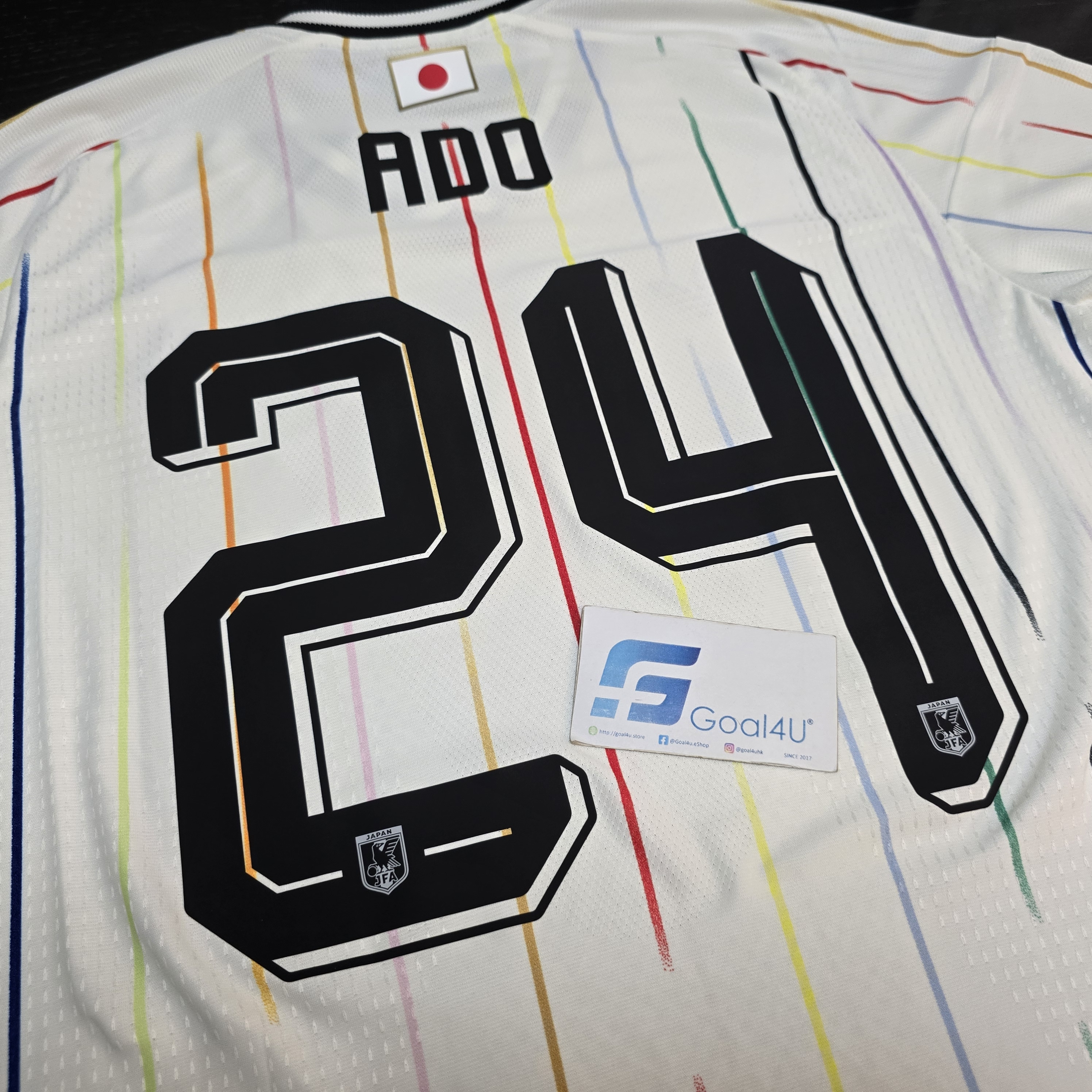 #部分碼現貨 Adidas Japan 日本國家隊 2026-27 作客球員版球衣 (可加印字及臂章) KD3348