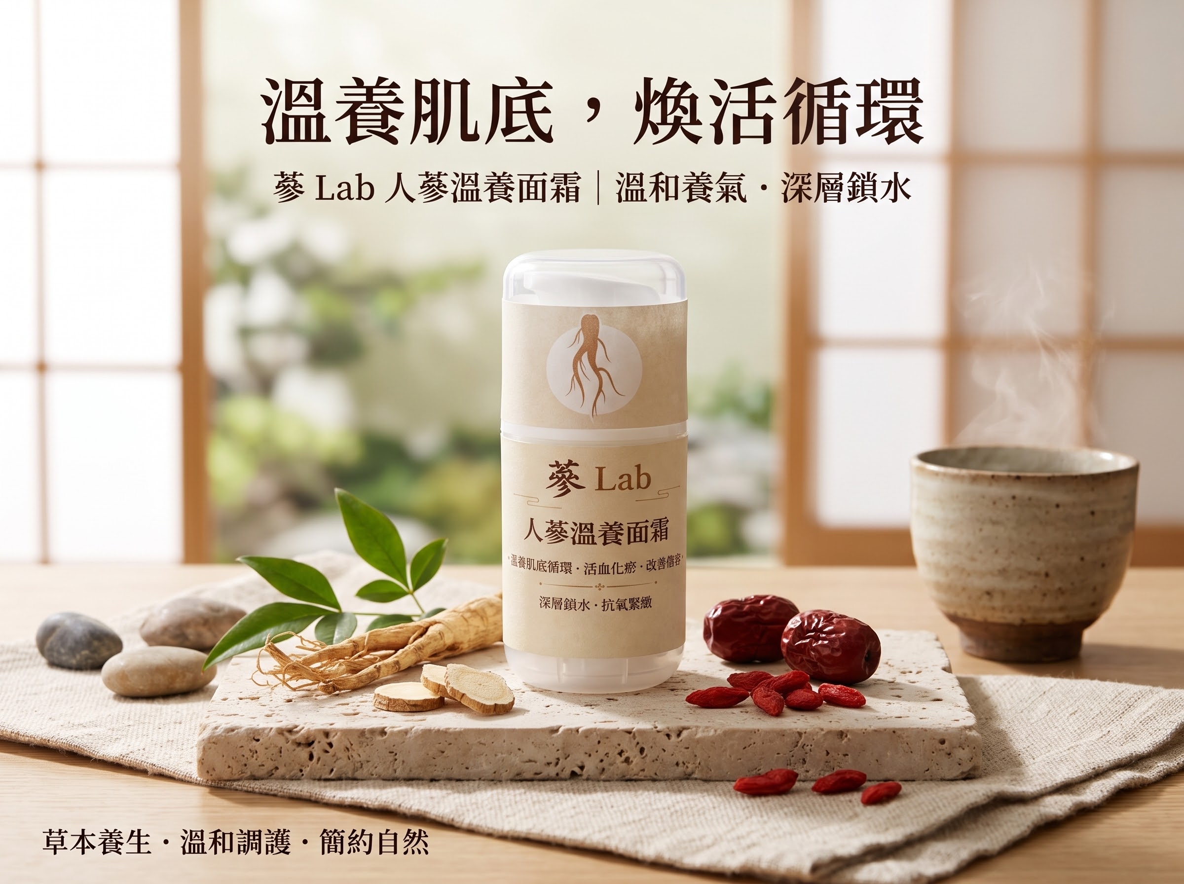 蔘Lab - 人蔘溫養面霜 50ml