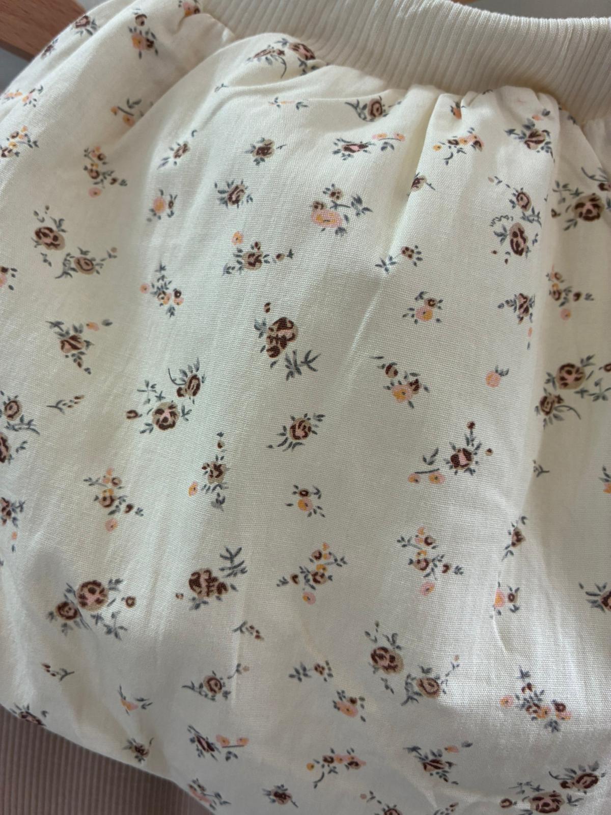 碎花雲朵褲套裝MHY2666