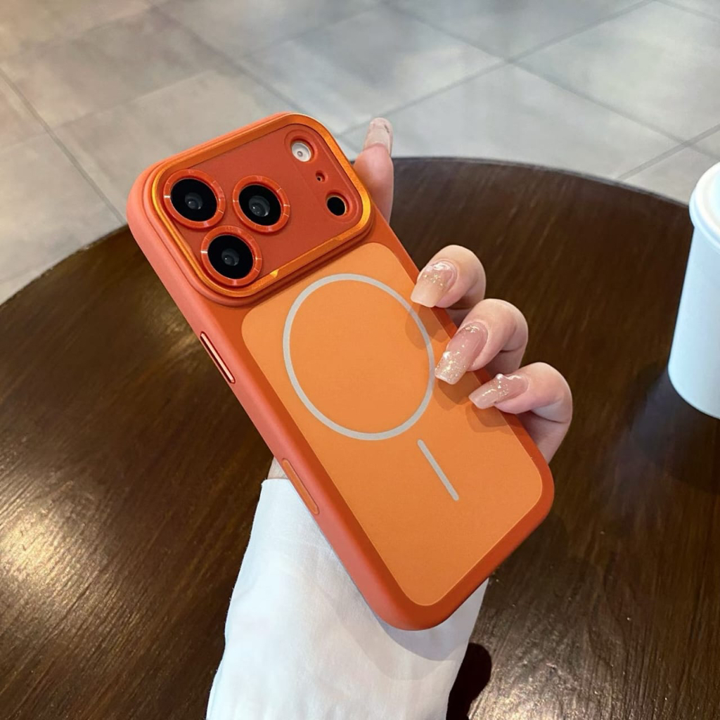 iPhone 17 Pro/ 17 Pro Max 原机精孔MagSafe磁吸壳 | 镜头全包防护 | 软边硬背 | 独立相机按键