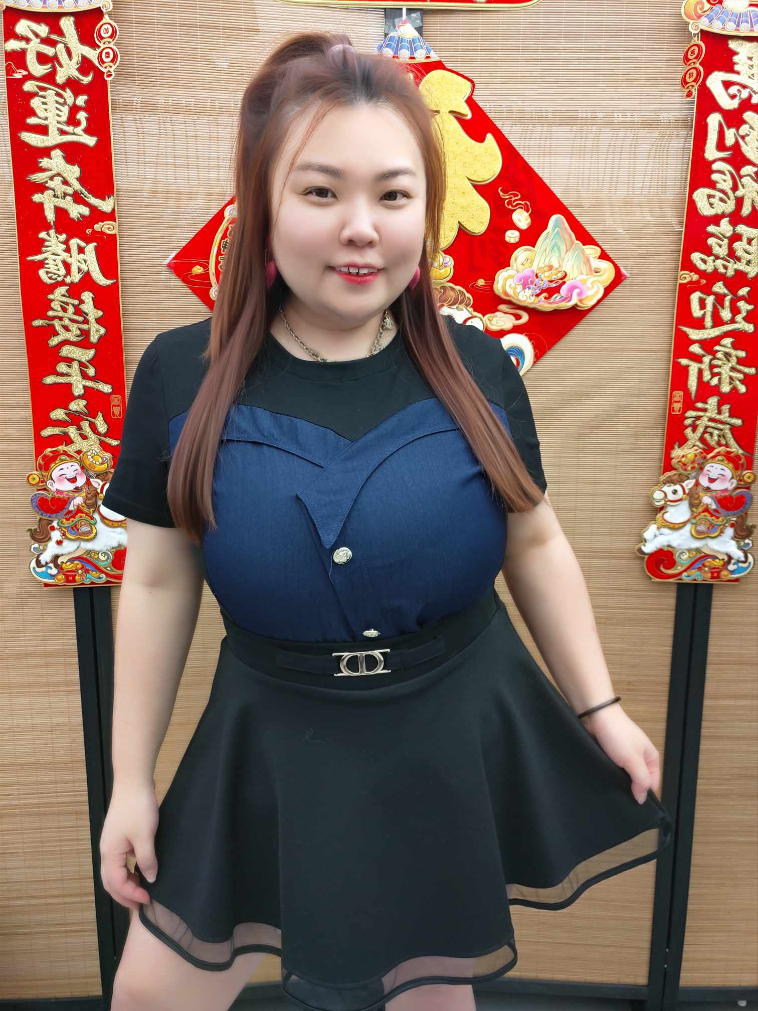 DDB10 6011(A5) 双D扣配件接网裤裙