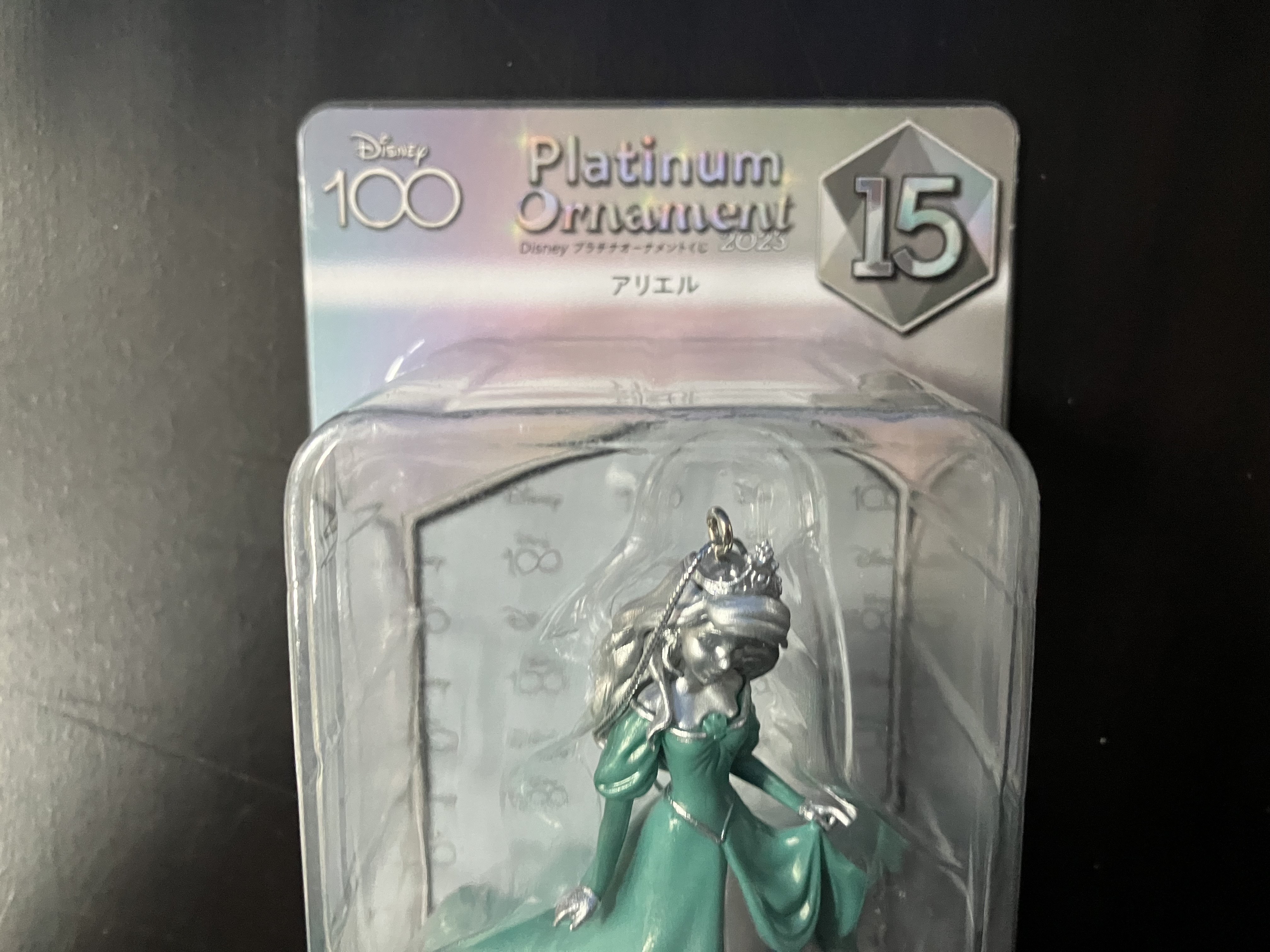 一番賞 2023年迪士尼白金裝飾品 模型公仔 No.8 Disney series 人魚公主艾莉奧 愛麗兒 [平行進口] AA01492