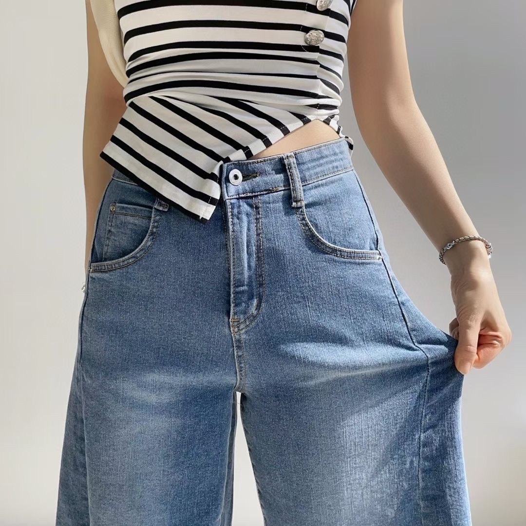 🇰🇷HL3055 拼接牛仔褲🇰🇷