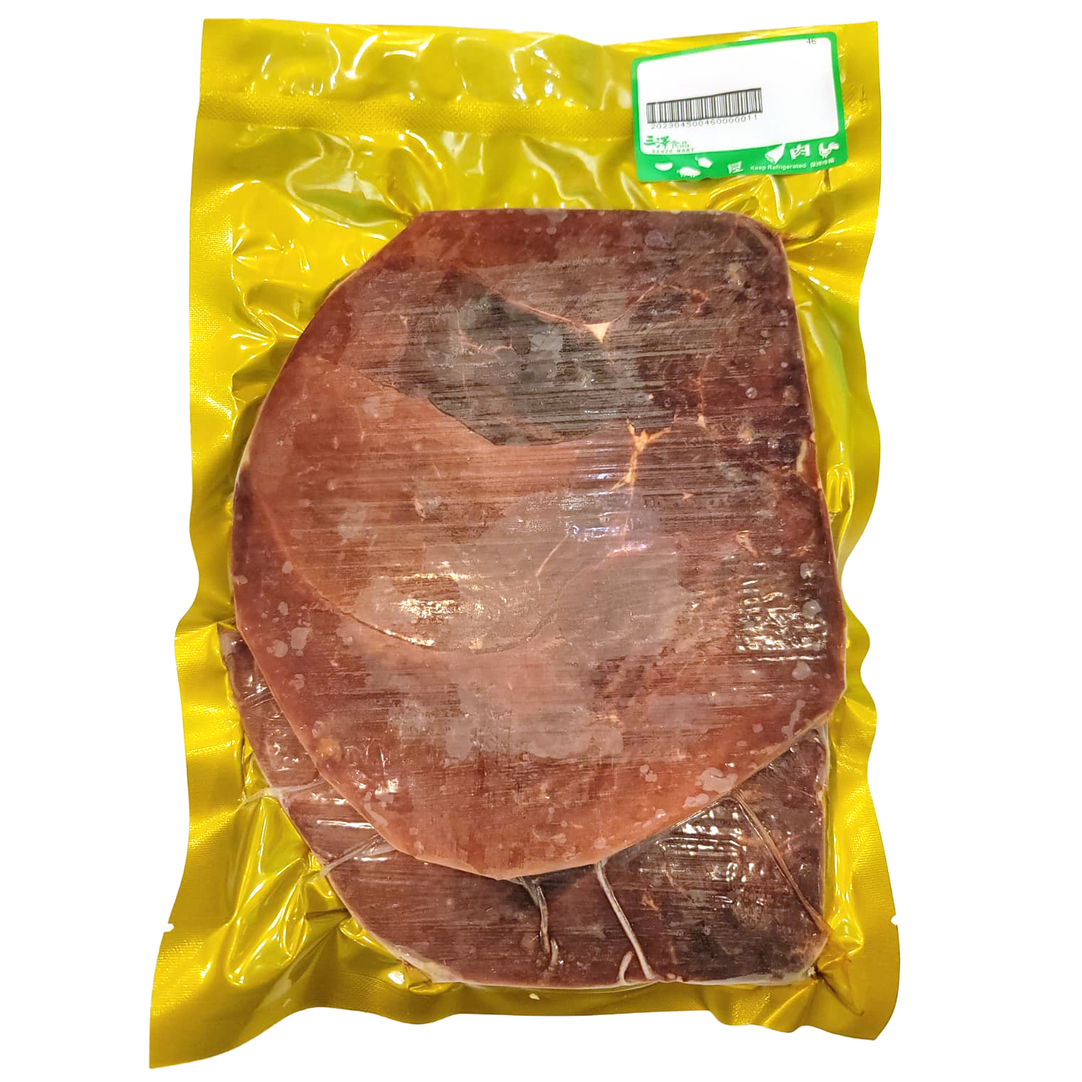 巴西牛霖肉(兩塊薄切共約1LB) - 1包