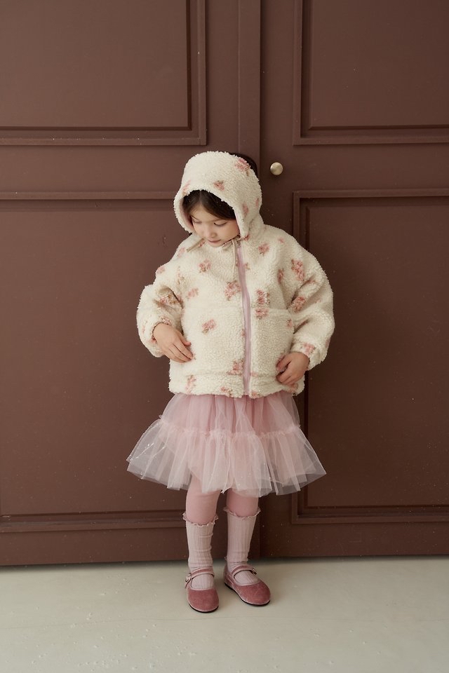 Momoann | Monet Sherpa Zip-Up with Mom
