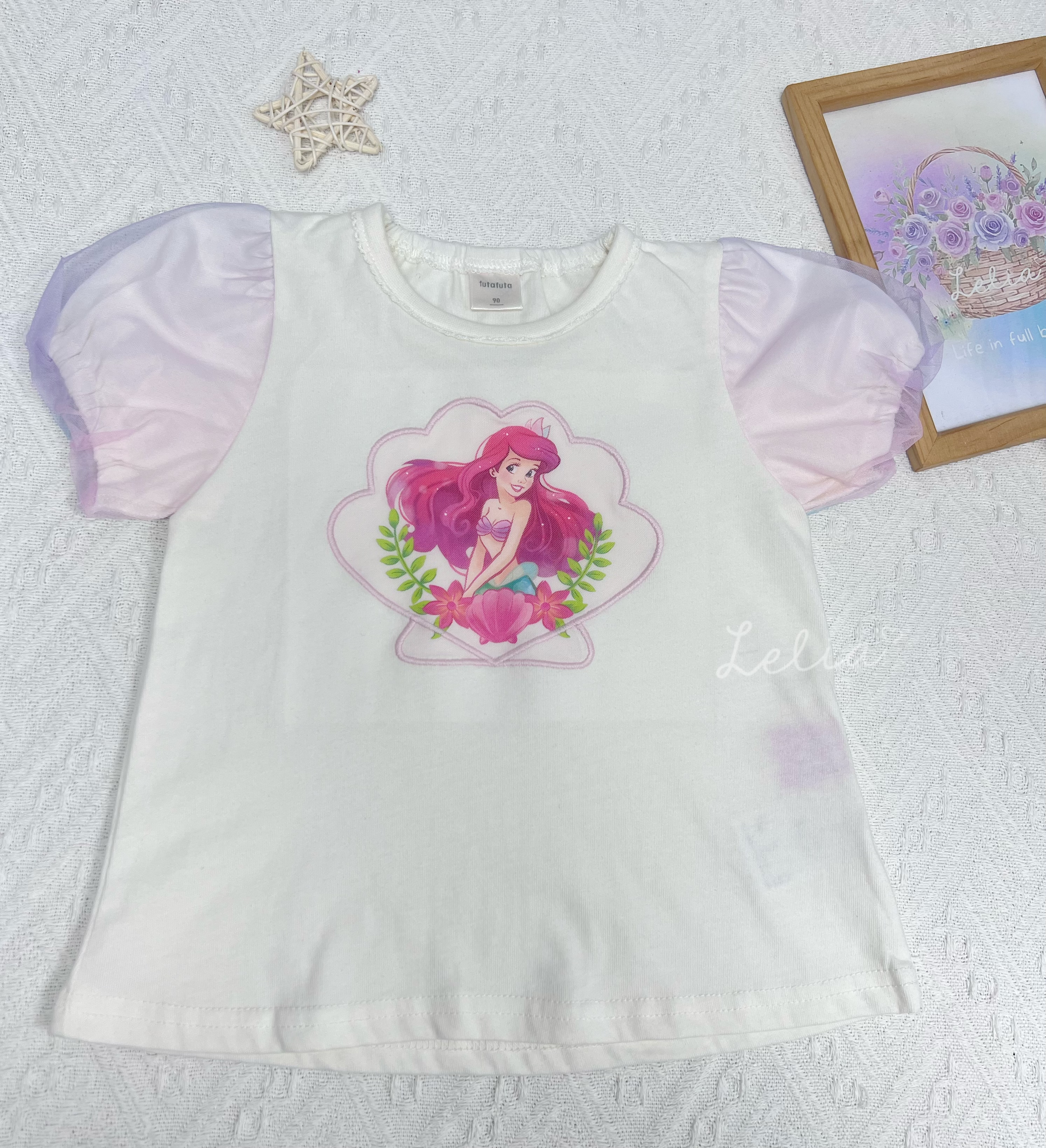 ▫️現貨▫️FutaFuta美人魚幻彩短袖