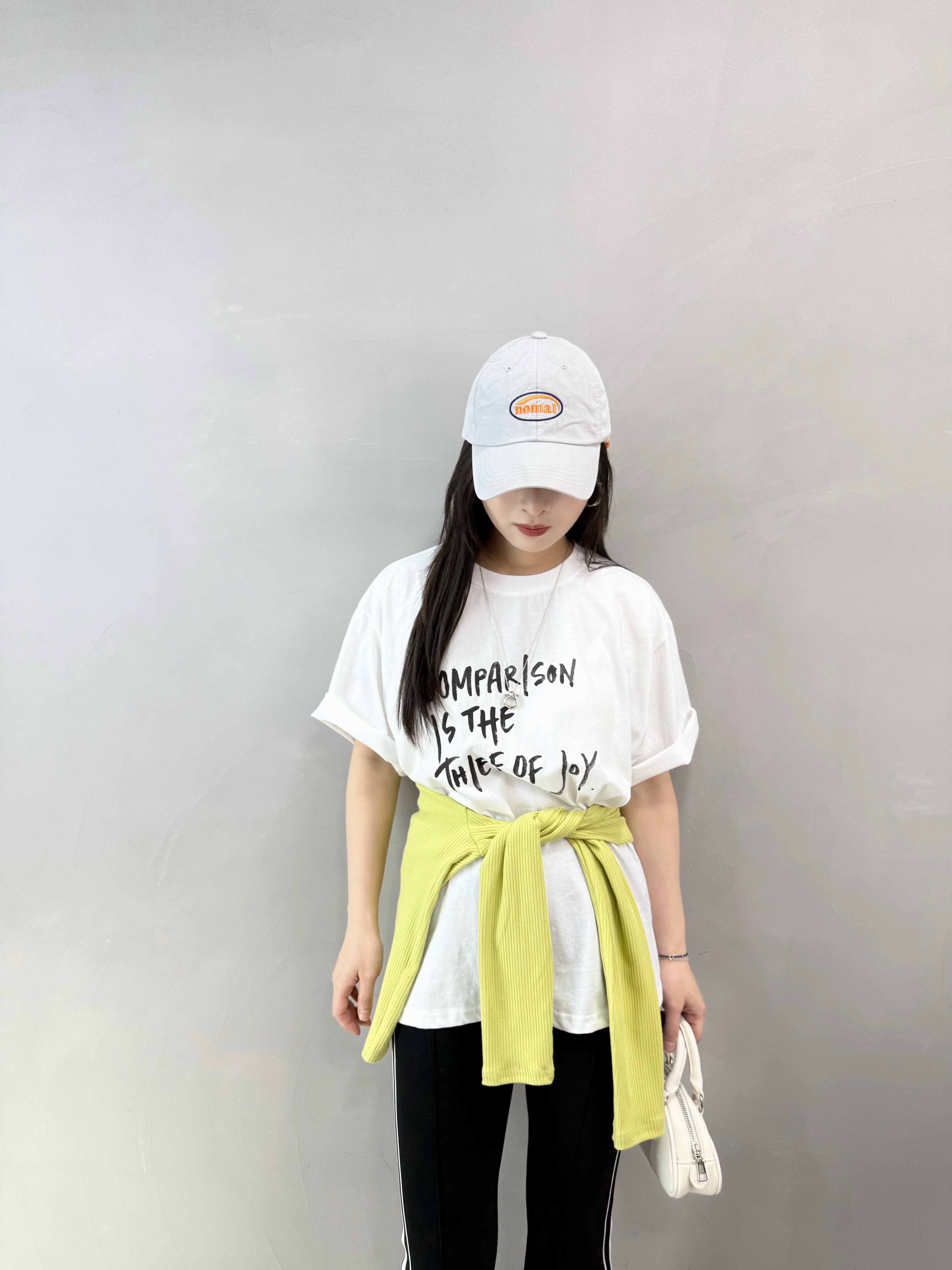 K61 側開叉英文字Tee