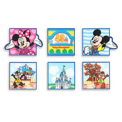 預訂 樂園限定 Tokyo DisneyLand 43rd Anniversary 磁石貼 相架 浴巾 方巾