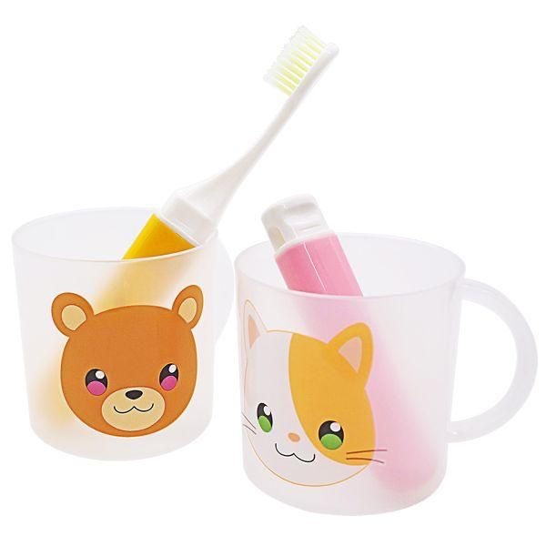 現貨🇯🇵動物可愛牙刷及漱口杯套裝