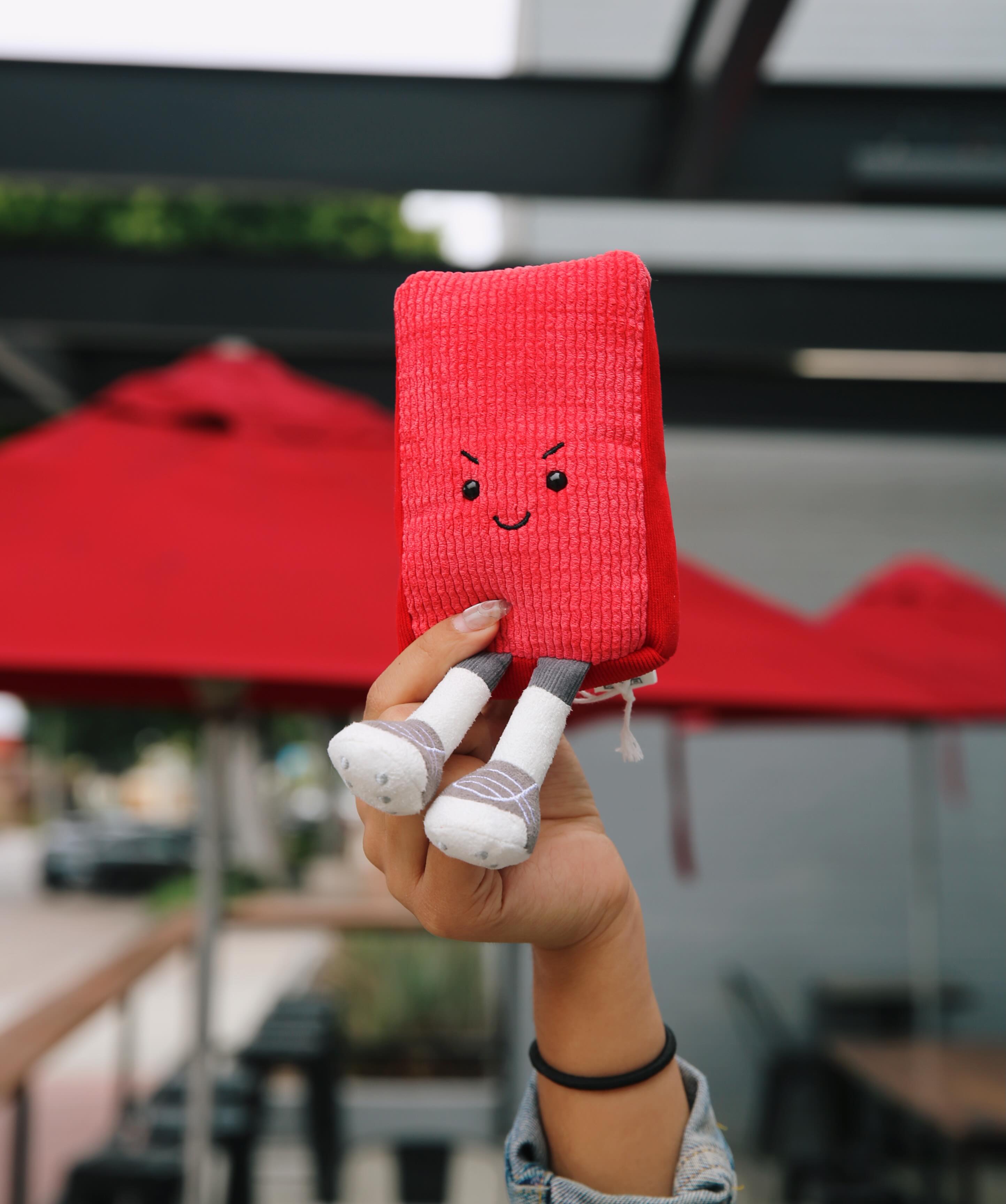 JELLYCAT 足球世界盃限定 黃牌/紅牌 Fowla Red Card / Warni Yellow Card