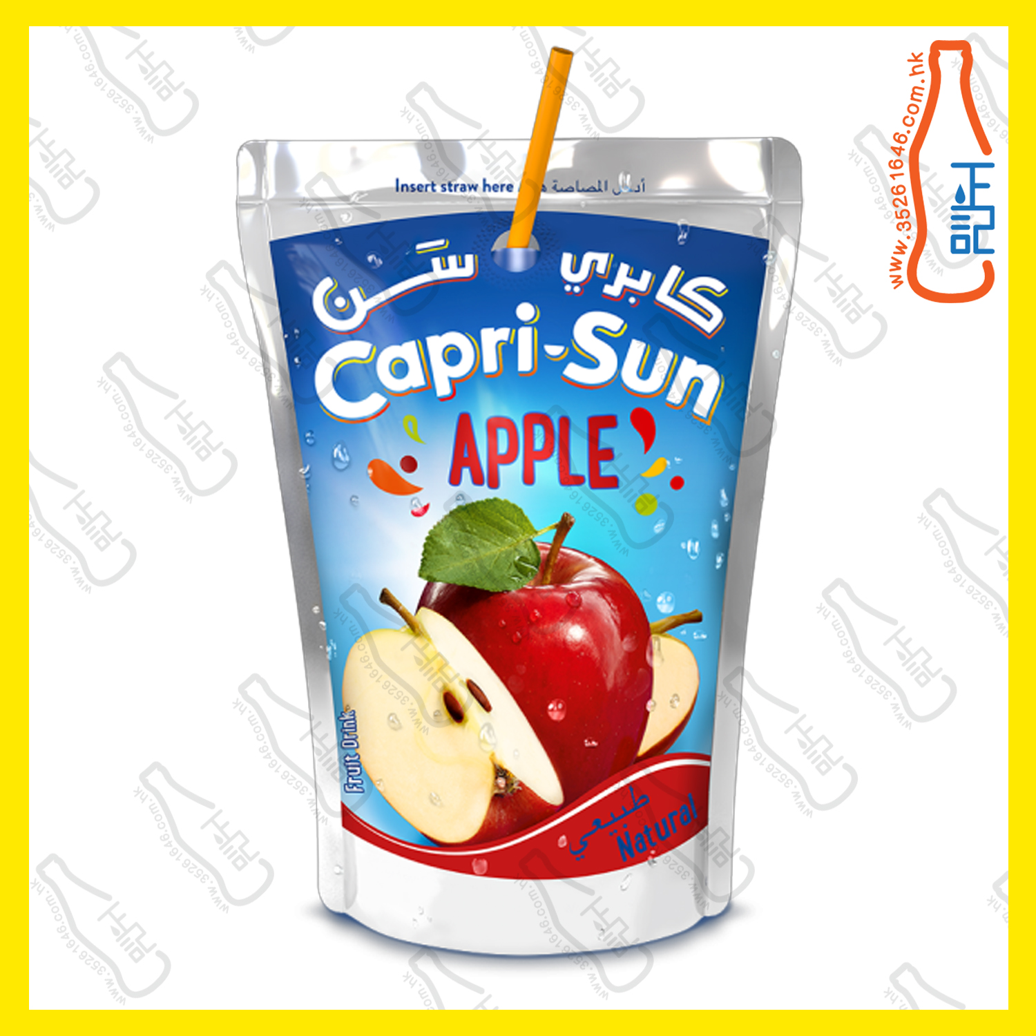 韓國Capri Sun - 蘋果汁 200ml x 10包 /箱
