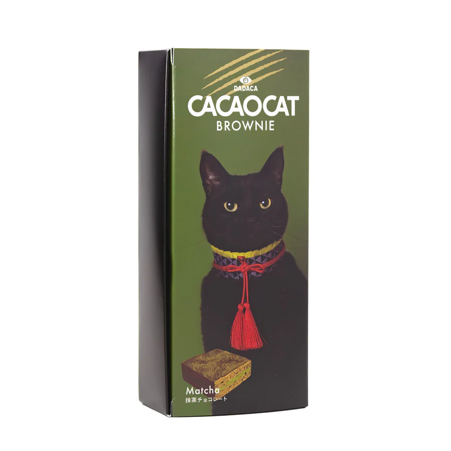 CACAOCAT Brownie 禮盒裝（3件）- 綠茶