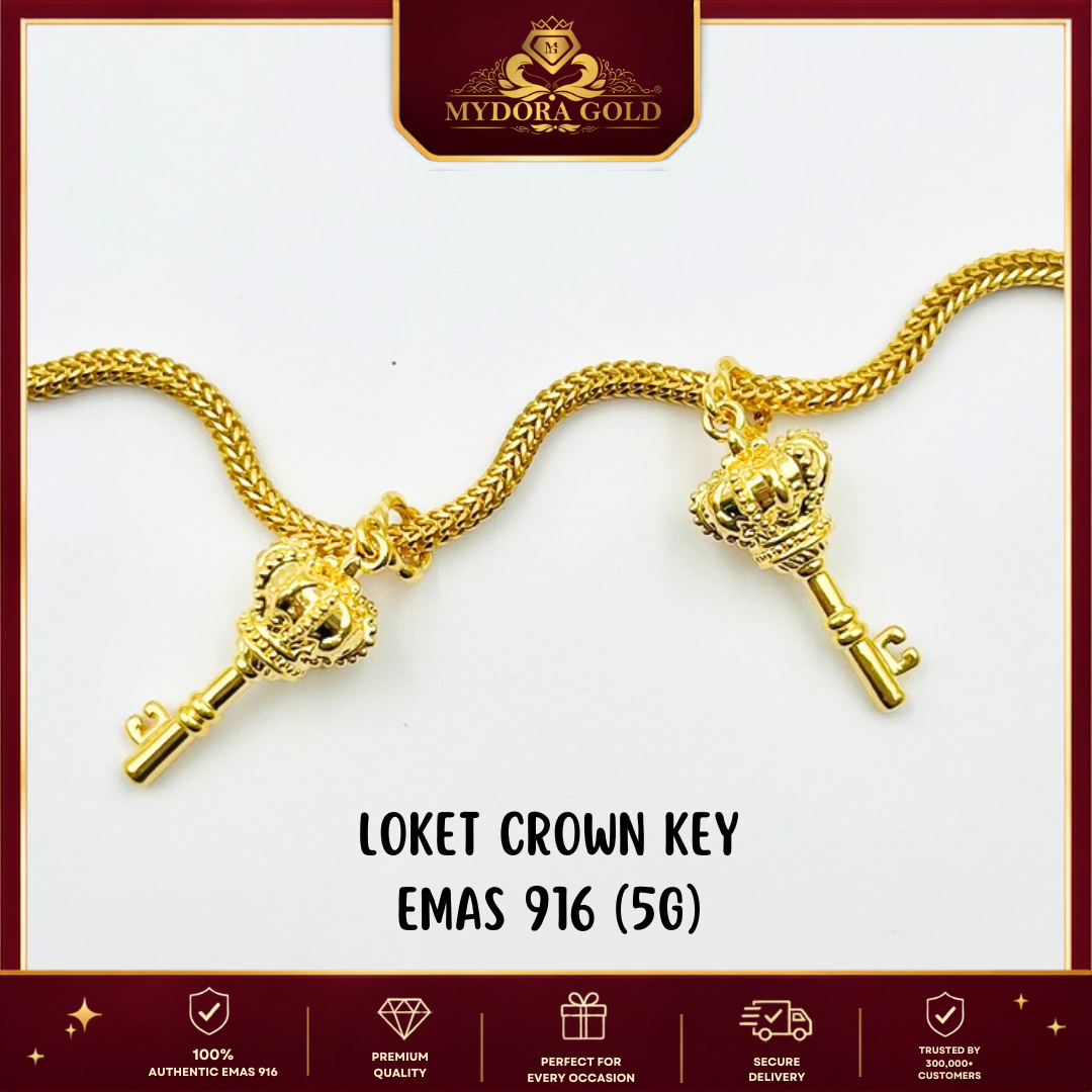MYDORA Loket Crown Key (5G) l EMAS 916/22K