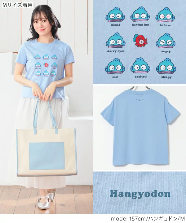 日本預訂📍日本Sanrio得意表情圖案短袖Tee