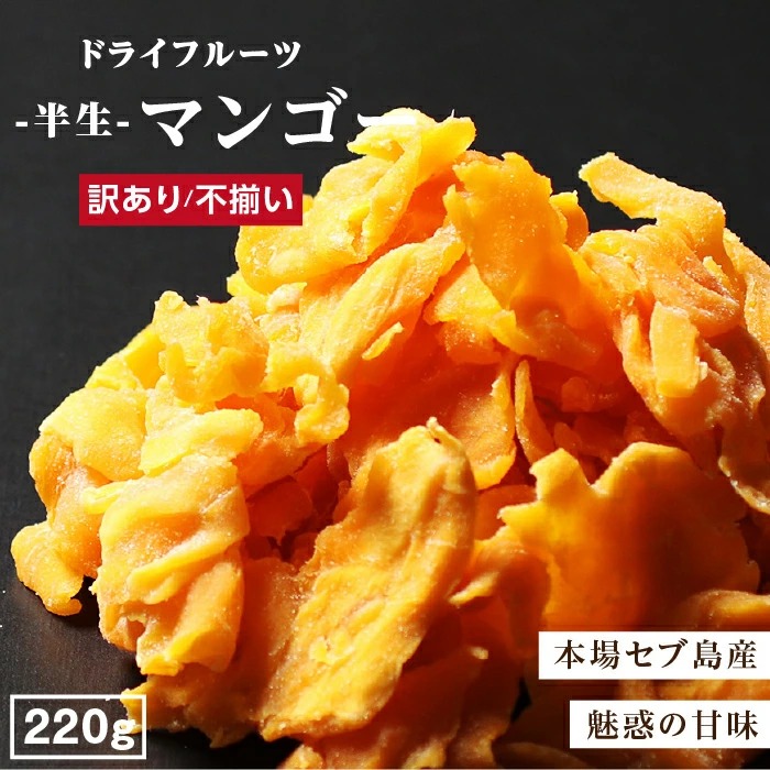 山下屋荘介半生芒果乾 220g - 04260274