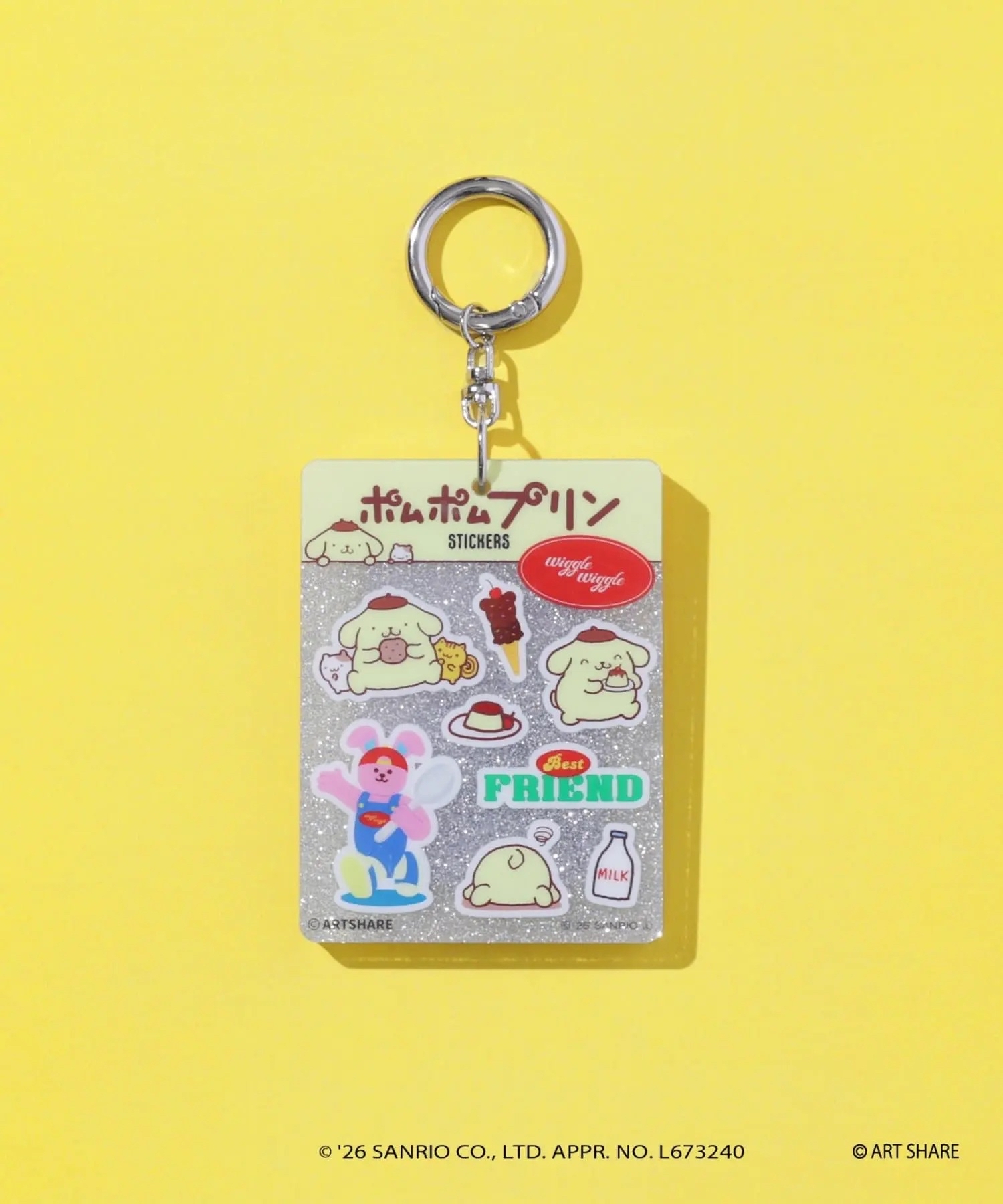 日本預訂📍日本Sanrio x Wiggle Wiggle系列 - 鏡子鎖匙扣盲盒 2026年11月下旬出貨