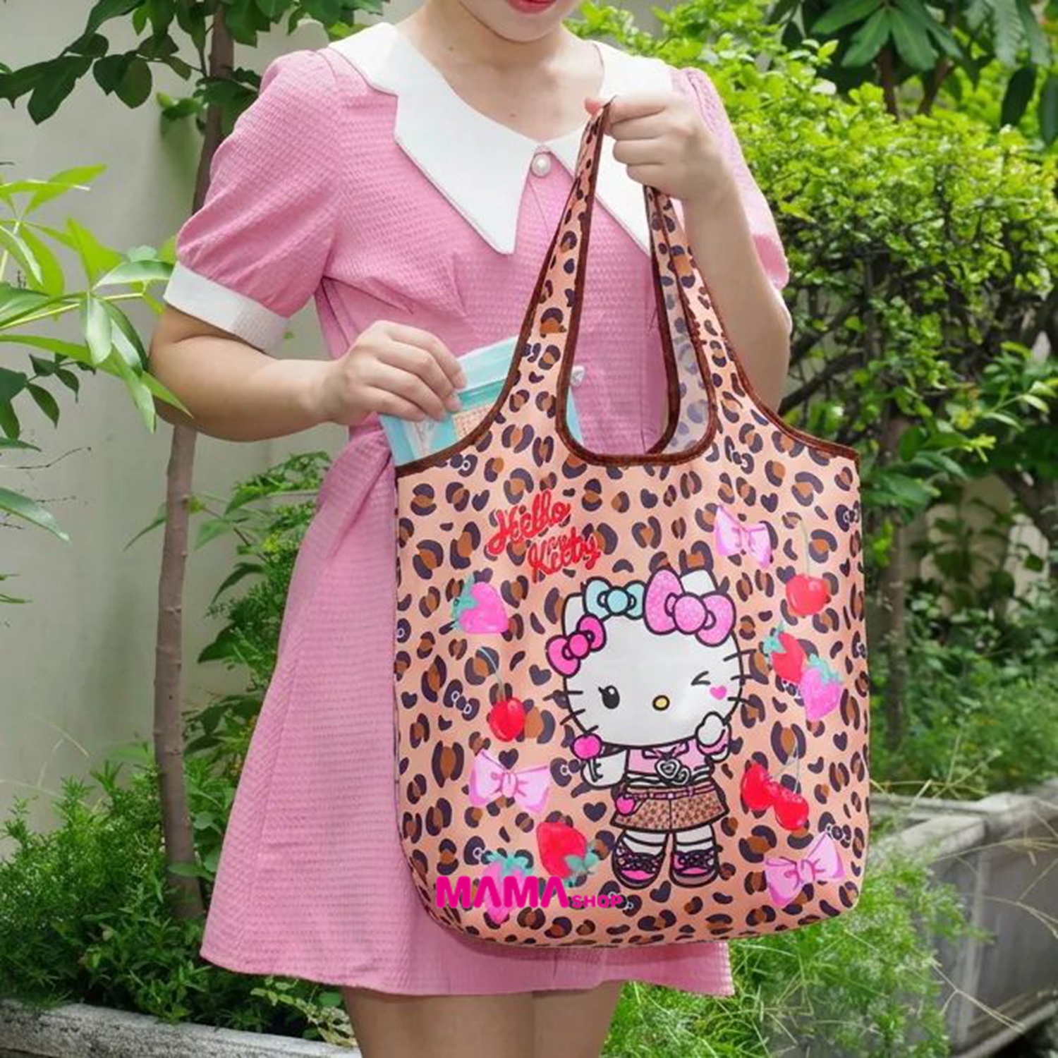台灣直送Hello Kitty 摺疊保溫收納袋