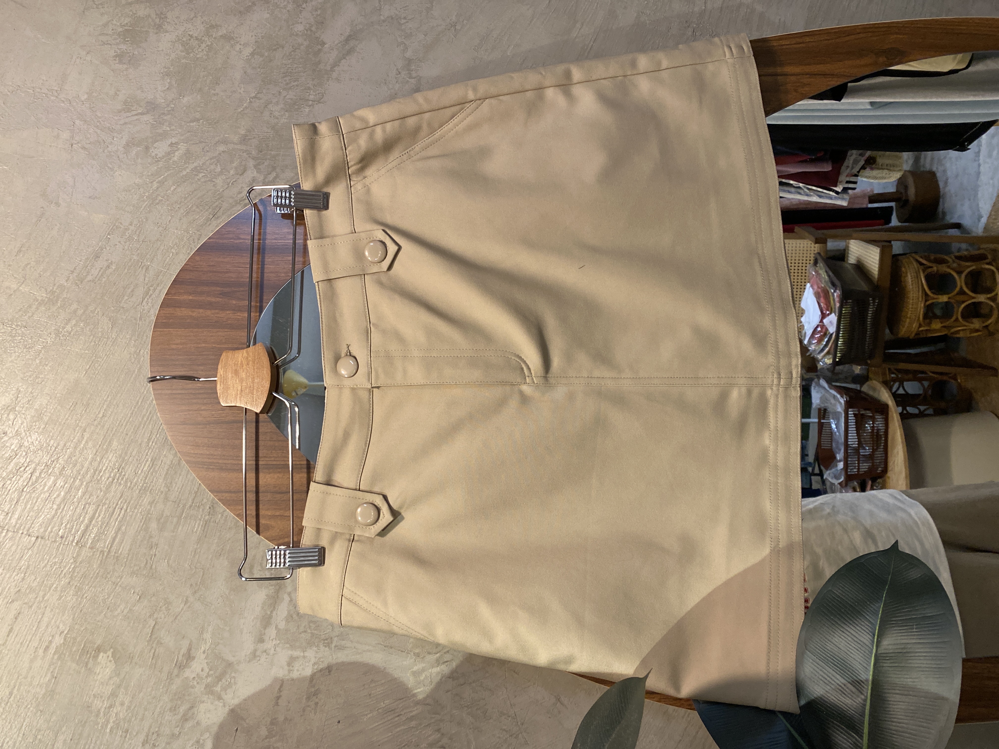 4667号-精美A字短裙