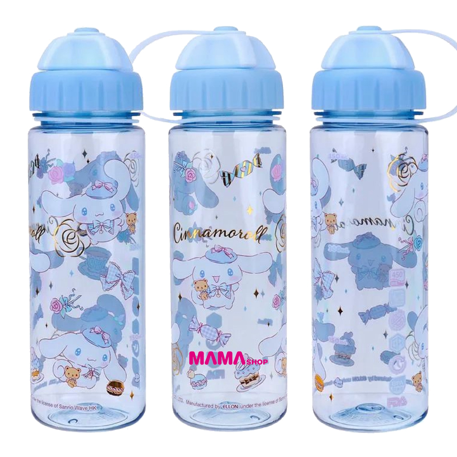 Sanrio 450ml BPA Free 膠水樽 (2開口設計)