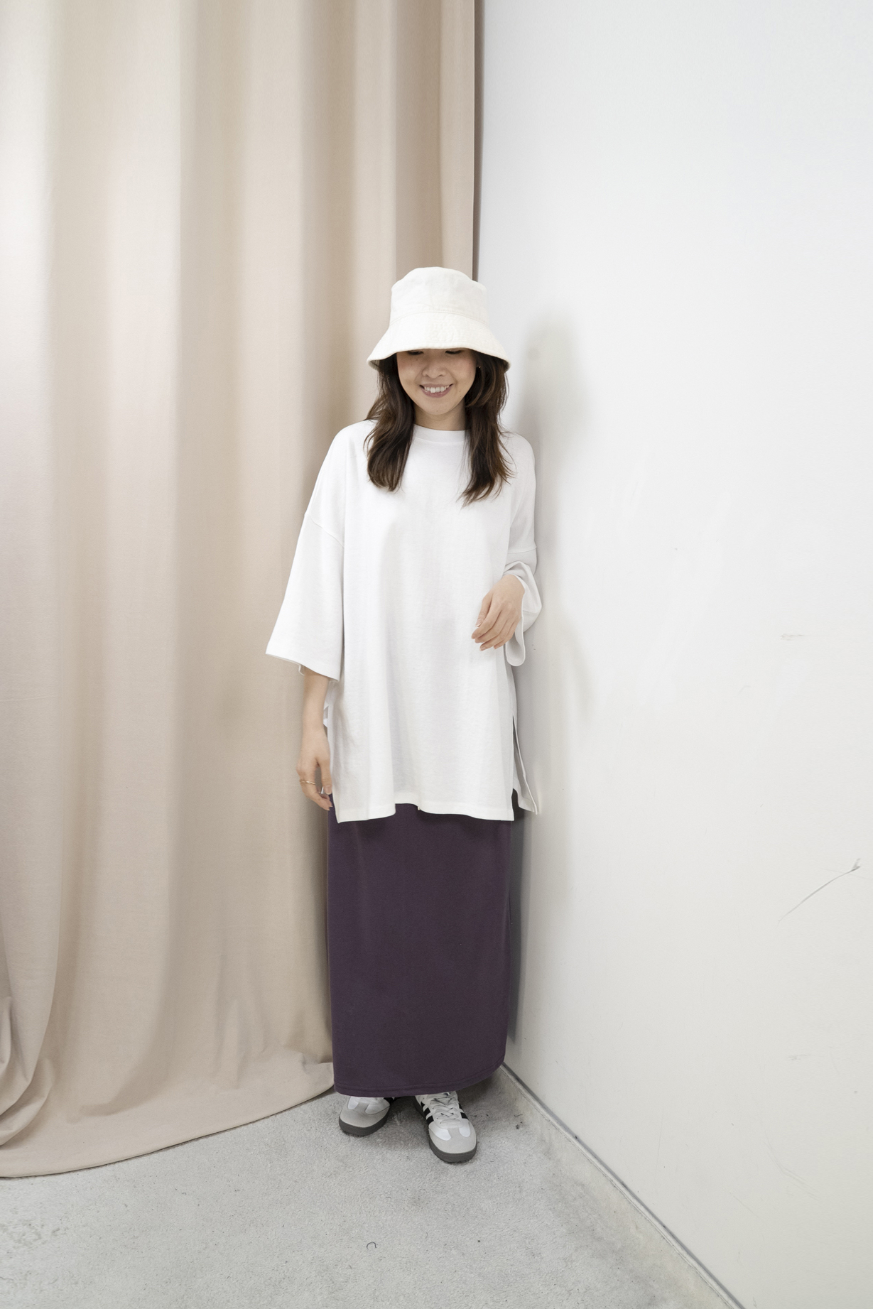 舒適棉不勒肚直順半身裙（5色）