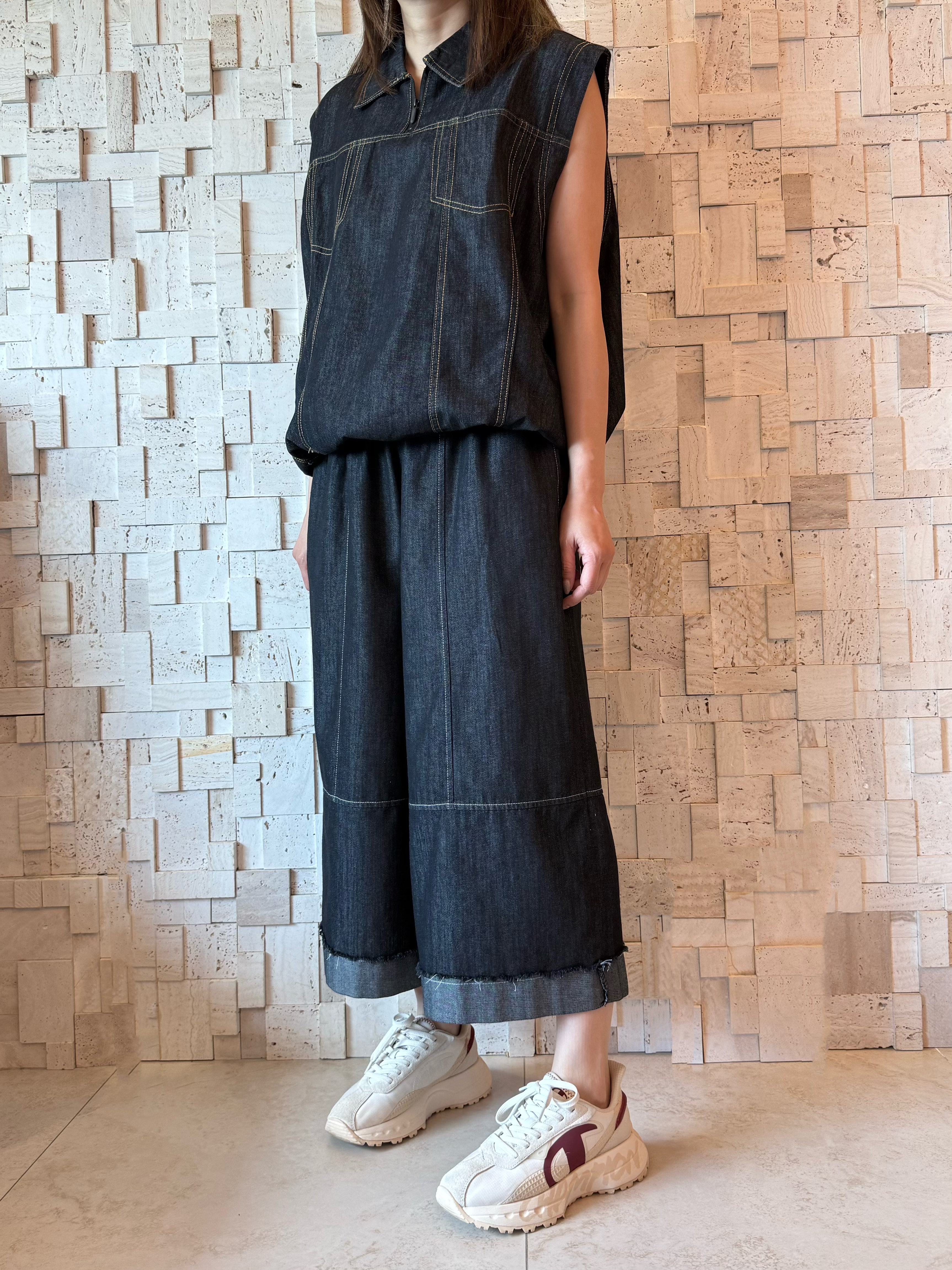 #2111 牛仔布工裝背心🔥