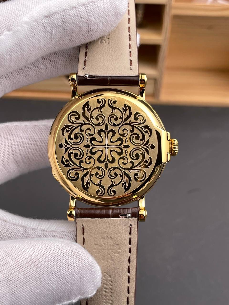 今日推荐🚞 V3版 百达翡丽古典超级复杂多功能5159 万年历系列腕表/38mm/9015机😍